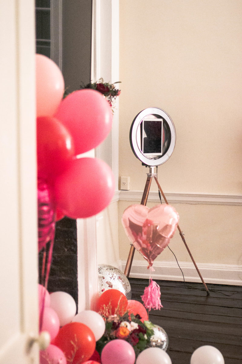 Selfie Station at Galentine's Day DC